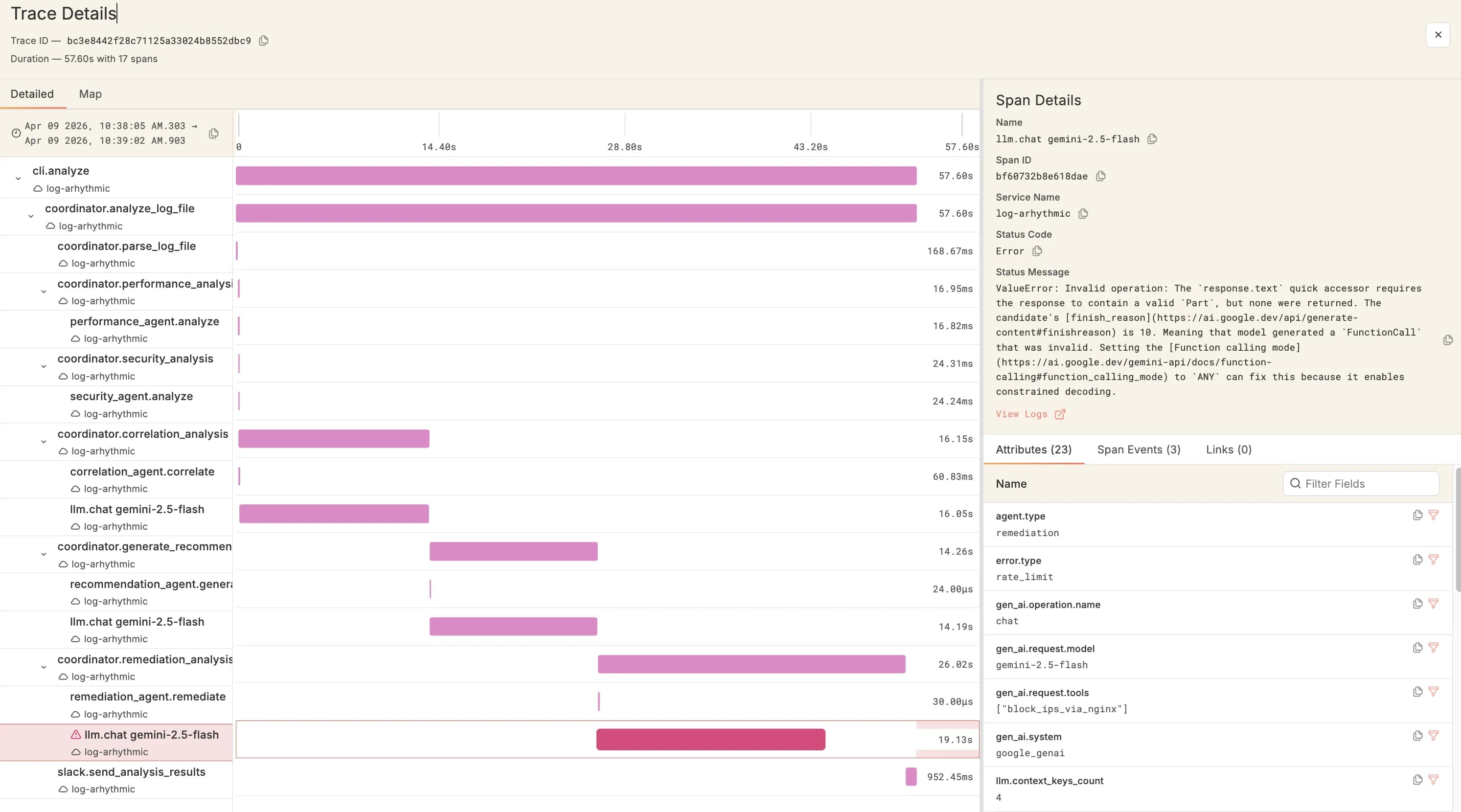 base14 Scout LLM traces