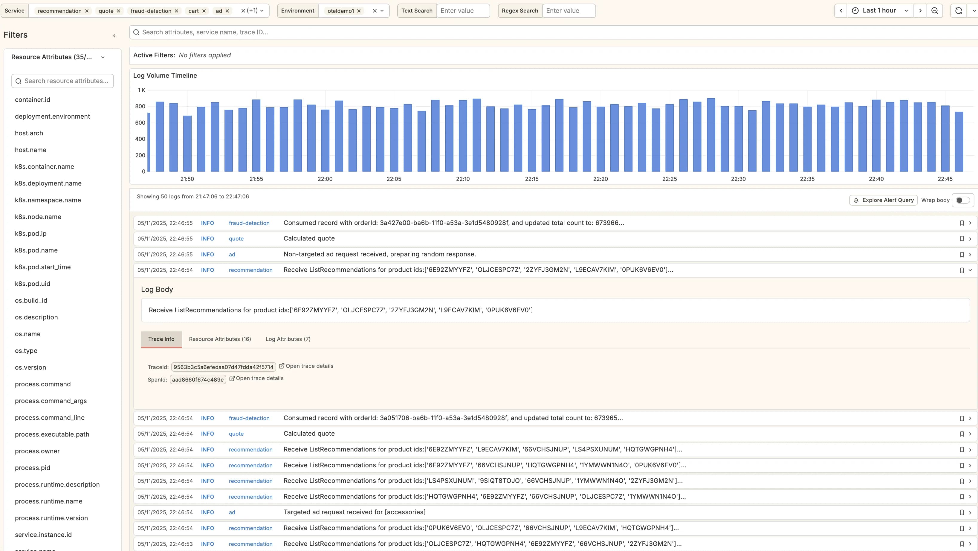 base14 Scout log search