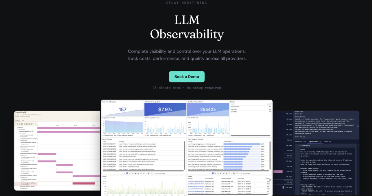 LLM Observability - Monitor AI and Language Models | base14 Scout